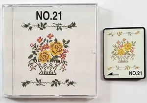 BRUDERKARTE Nr.21 KREUZSTICH & Rotarbeit 75 Maschinenstickmotive Babylock - Bild 1 von 5