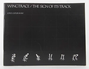 Artist Joyce Cutler-Shaw's Wingtrace / The Sign of Its Track 1986 SIGNED 1st Edn - Bild 1 von 10