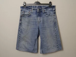 Levi’s Pantaloncini Denim Adulto W31 31” Blu Jorts Papà Y2K Relaxed USA Uomo (J1304) - Foto 1 di 8