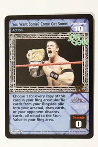 WWE Raw Deal CCG No Way Out v19 You Want Some? Come Get Some! #152 NM - Picture 1 of 2