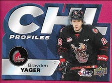 2021-22 Upper Deck CHL Profiles Hockey Rookie "You Pick from list"