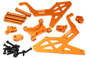 CNC Machined Spare Tire Rack Set for Losi 1/10 Lasernut U4 4WD Brushless RTR - Picture 1 of 1