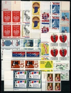 SC# 1306-22 - Komplette Sammlung von 1966 Gedenkplattenblöcken - 16 PB's - Bild 1 von 1
