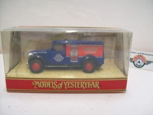 Matchbox Models of Yesteryear Y-12, furgoneta GMC "GOANNA", 1937, azul oscuro, embalaje original - Imagen 1 de 3