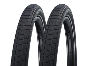 2x Schwalbe Super Moto-X 62-406 Drahtreifen GreenGuard 20x2.40 Fahrradreifen - Bild 1 von 2
