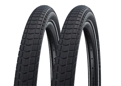 2x Schwalbe Super Moto-X 62-406 Drahtreifen GreenGuard 20x2.40 Fahrradreifen