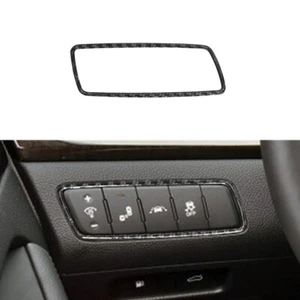 Cubierta de marco de luz de atenuación delantera de fibra de carbono para KIA Cadenza 2014-2016 - Imagen 1 de 14
