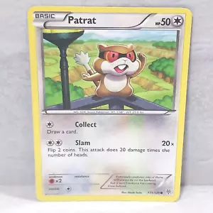 Patrat 111/135 Plasma Storm Common Pokemon TCG - Picture 1 of 2