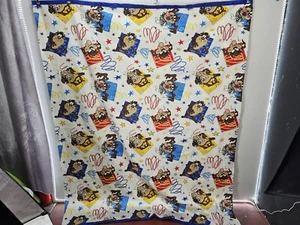Vintage 1996 Looney Toons Tazmanian Devil RARE Comforter Blanket Twin 72x90 TAZ  - Picture 1 of 4