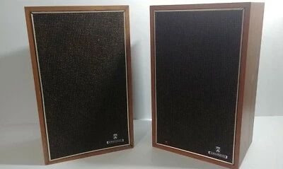 Vintage 60’s Grundig 2-Way  Speaker System working good - Image 1 of 4