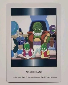 DRAGONBALL Z HERO COLLECTION 1 #55 NAMECCIANS AMADA ARTBOX 1995 - Imagen 1 de 2