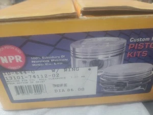 NPR Pistons with Rings 10-644-0 Fits Toyota Camry, Celica, 2.0L 1987 - 1991 - Bild 1 von 3