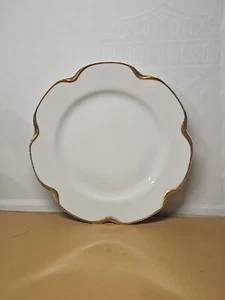 Haviland Limoges Silber Jubiläum Goldrand 7-1/2" Salatteller - Bild 1 von 3