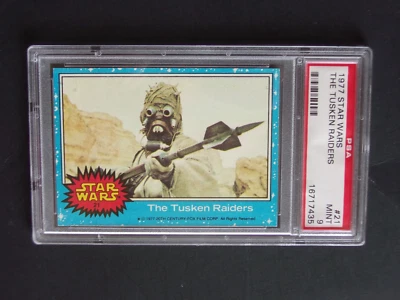 1977 Star Wars, The Tusken Raiders, Card# 21, PSA-9 - Image 1 of 4