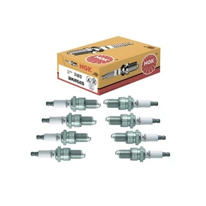 NGK Set Of 8 Spark Plugs BPR4ES Solid for Dodge Chrysler Chevrolet GMC Plymouth - Picture 1 of 1