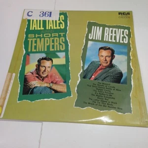 Jim Reeves - Tall Tales And Short Tempers Vinyl LP Record NM/VG - Picture 1 of 4