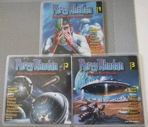 3 Hörspiele Perry Rhodan 1-3, Titel siehe Foto (Josef Tratnik), noch unbenutzt - Bild 1 von 1