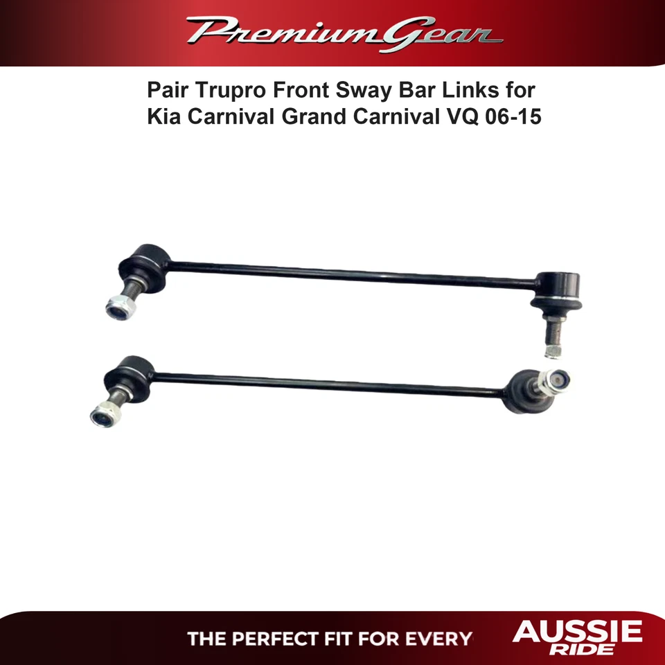 Pair Trupro Front Sway Bar Links for Kia Carnival Grand Carnival VQ 06-15 - image 1 of 1