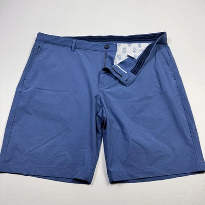 Pantalones Cortos Chinos Tommy Bahama Chip Shot Para Hombre 42 Azul Elastizados Golf Rendimiento Nylon Foto 1 de 4