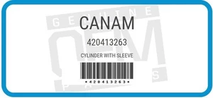 OEM CAN AM CYLINDER WITH SLEEVE 420413263 - Imagen 1 de 1