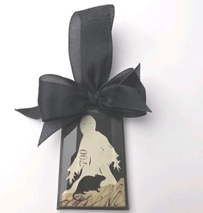 Janice Blough Spooky Ghost Rat Silhouette Christmas Ornament Signed & Dated - Picture 1 of 4