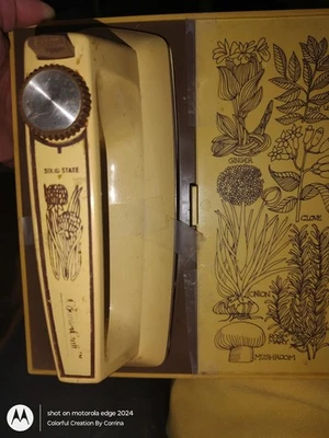 Mezclador manual vintage Sears Counter Craft montaje en pared modelo 400-824402 ¡¡LIMPIO!!! Foto 1 de 4