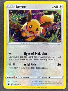 Pokémon Eevee SWSH118 SWSH Black Star Promo LP/NM - Picture 1 of 2