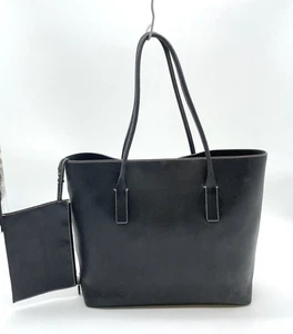 Auténtico Bolso de Mano Prada Cuero Negro Triángulo Logo con Bolsa NS110392 - Imagen 1 de 21