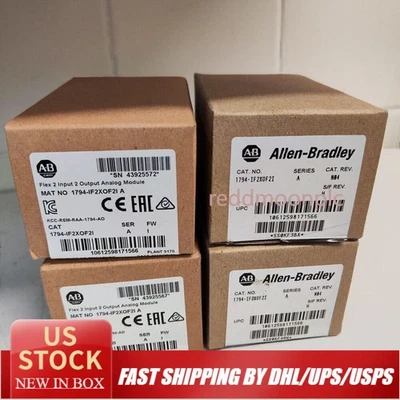 Nuevo módulo analógico de E/S flexible AB 1794-IF2I, 2 entradas/2 salidas aislado impuestos libres de EE. UU. Foto 1 de 3