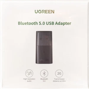 UGREEN CM930 USB Bluetooth 5.0 Adapter 20m Range High Quality Audio Transmitter - Picture 1 of 4