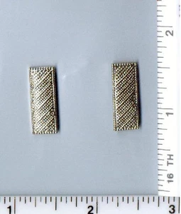 Police Department - Lieutenant Collar Brass - Gold Plated - set of 2 - Picture 1 of 1