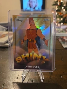 2025 TOPPS DISNEY WONDER SHINY HERCULES SSP Case Hit Short Print Refractor - Picture 1 of 13