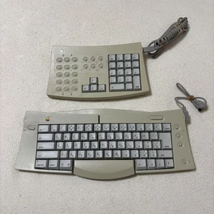 Teclado ajustable Apple 1993 vintage sin probar - Imagen 1 de 7