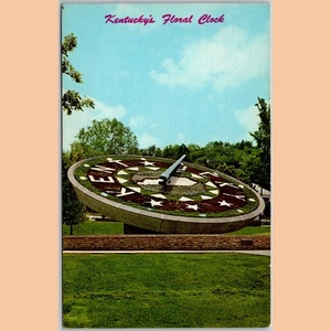 Postcard Kentucky's Floral Clock Frankfort Scenic View - Picture 1 of 4