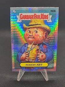 2024 Topps Chrome Garbage Pail Kids Series 7 - Prism #263b Modern Art - Picture 1 of 2