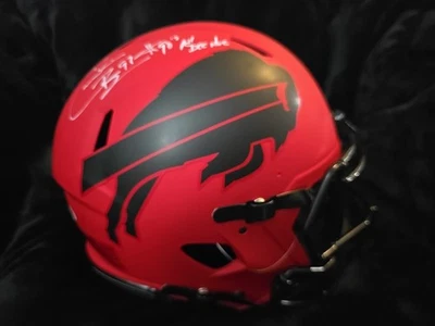 Auténtico certificado Rave Beckett autografiado por Cornelius Bennett Foto 1 de 3