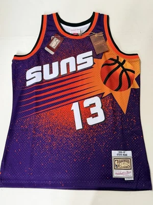 NUEVA CAMISETA STEVE NASH Mitchell & Ness 1996-97 dorada M-XL $135 SUNS Mavs Swingman Foto 1 de 4