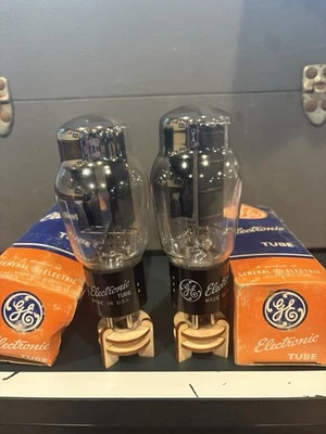Par Match 1956 GE 5Z3 Negro T Placa D Getter Rectificador TV7 Prueba Nuevo de Lote Antiguo Equilibrado🅾️ Foto 1 de 4