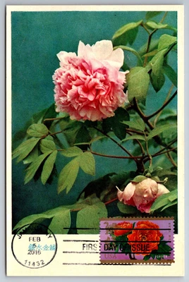 #5057 Chinese Lunar New Year FDC Maxi Card on China PC  (1962?) - Image 1 of 2