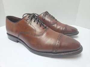 Oxford Allen Edmonds 5th Avenue CHILI 5737 punta a cappuccio uomo 9 D BELLE - Foto 1 di 15
