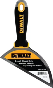 DEWALT Coltello Clippato per Cartongesso 6" in Acciaio Inox con Manico in Nylon | DXTT-2-201 - Foto 1 di 3