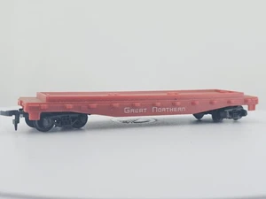 Tyco HO Scale Great Northern Flat Car No Load Model Train Car - Picture 1 of 11