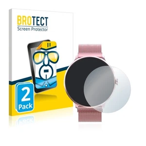2x Display Schutz Folie für Bebinca Smartwatch Zubehör Transparent - Zdjęcie 1 z 6