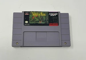 Secret of Mana, Super Nintendo SNES Cart Only Authentic Tested, Saves - Picture 1 of 6