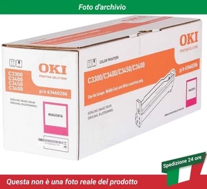 43460206 Oki C3400 Tamburo di stampa Magenta - Photo 1/4