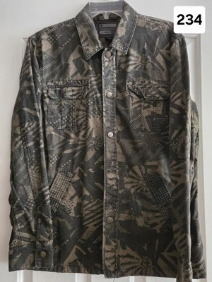 21 Hombres Negro Marrón Chaqueta Ligera Hombre M   Foto 1 de 4