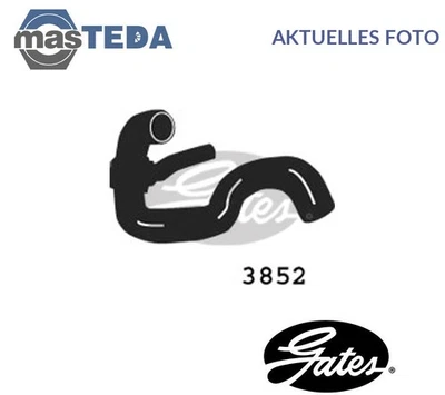 3852 KÜHLUNG KÜHLERSCHLAUCH NIEDRIGER GATES FÜR VAUXHALL CORSA I 1.0 I 12V 1L - Image 1 of 4