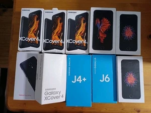X10 Job Lot Samsung Galaxy Dmart Phones Boxed Spares & Repair Parts - Picture 1 of 2