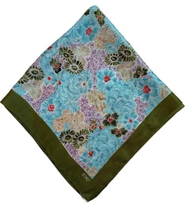 Vintage ECHO Multicolor Silk Blend Scarf 23” - Picture 1 of 4