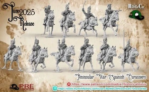Halbinselkrieg Spanische Husaren 3D Modellbausatz im Maßstab 1:35 unbemalt - Bild 1 von 1